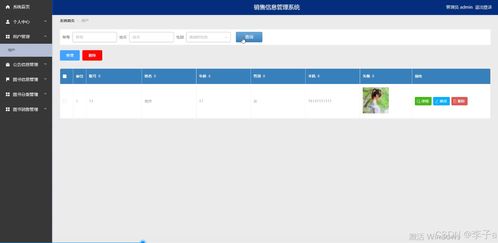 基于SpringBoot與Vue的銷售信息管理系統設計與實現